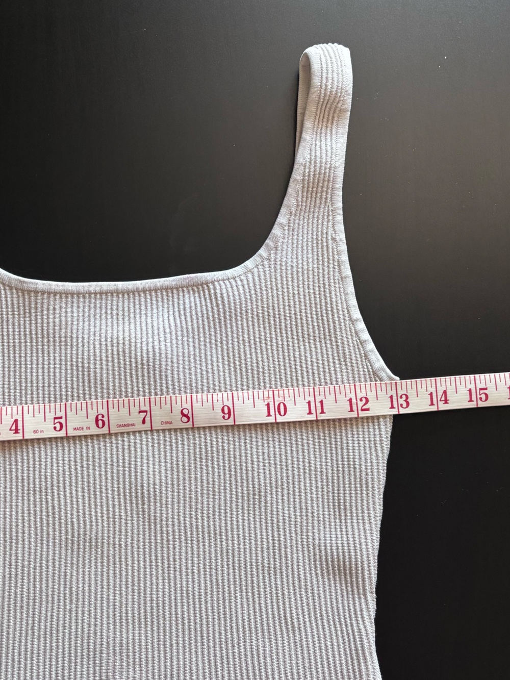 Babaton Sculpt Knit Ribbed Squareneck Tank Top - Picture 10 of 11